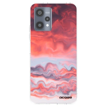 Picasee silikónový prehľadný obal pre Realme 9 Pro 5G - Sunset