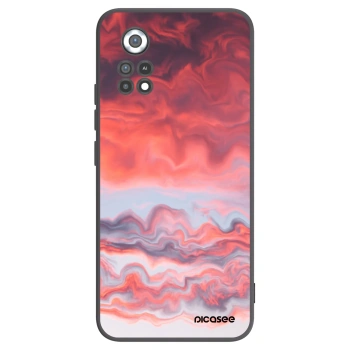 Picasee silikónový čierny obal pre Xiaomi Poco X4 Pro 5G - Sunset