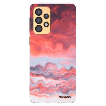 Picasee silikónový prehľadný obal pre Samsung Galaxy A33 5G A336 - Sunset
