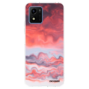 Picasee silikónový prehľadný obal pre Vivo Y01 - Sunset