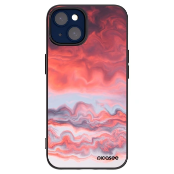 Picasee silikónový čierny obal pre Apple iPhone 14 - Sunset