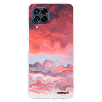 Picasee silikónový prehľadný obal pre Samsung Galaxy M53 5G - Sunset