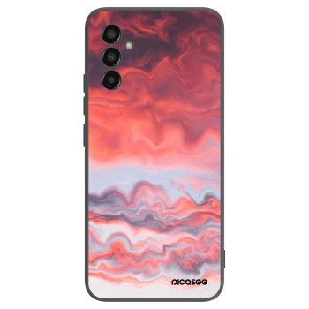 Picasee silikónový čierny obal pre Samsung Galaxy M13 M135F - Sunset