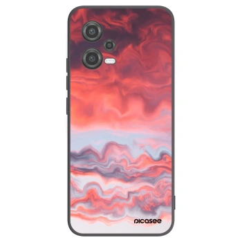 Picasee silikónový čierny obal pre Xiaomi Poco X5 - Sunset