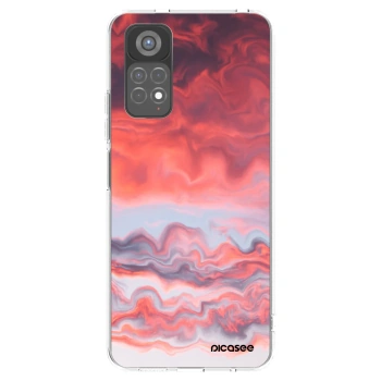 Picasee silikónový prehľadný obal pre Xiaomi Redmi Note 11S 5G - Sunset