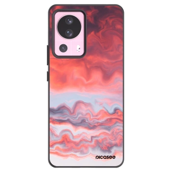Picasee silikónový čierny obal pre Xiaomi 13 Lite - Sunset