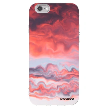 Picasee silikónový prehľadný obal pre Apple iPhone 6/6S - Sunset