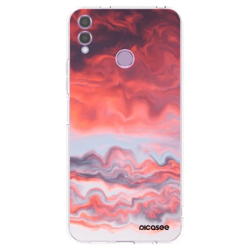 Picasee silikónový prehľadný obal pre Honor 8X - Sunset