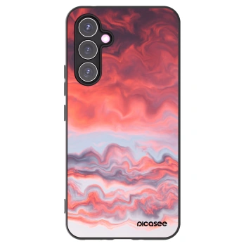 Picasee silikónový čierny obal pre Samsung Galaxy A54 5G A546B - Sunset