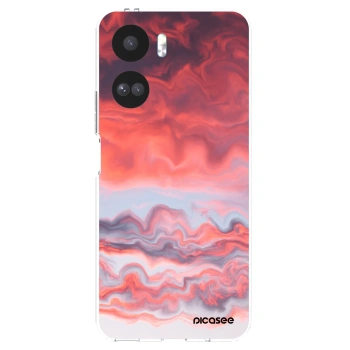 Picasee silikónový prehľadný obal pre Honor 90 Lite 5G - Sunset