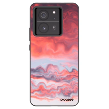 Picasee silikónový čierny obal pre Xiaomi 13T - Sunset