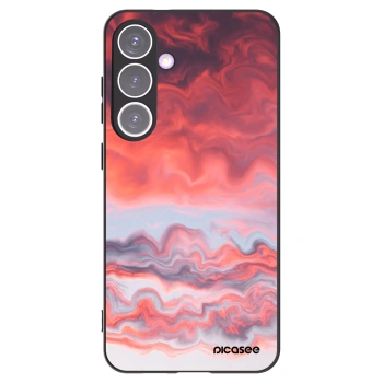Picasee silikónový čierny obal pre Samsung Galaxy S24+ S926B 5G - Sunset