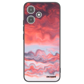 Picasee silikónový čierny obal pre Xiaomi Redmi 12 5G - Sunset