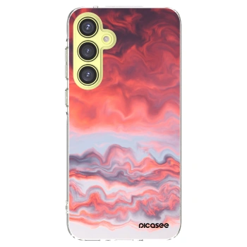 Picasee silikónový prehľadný obal pre Samsung Galaxy A35 5G A356B - Sunset