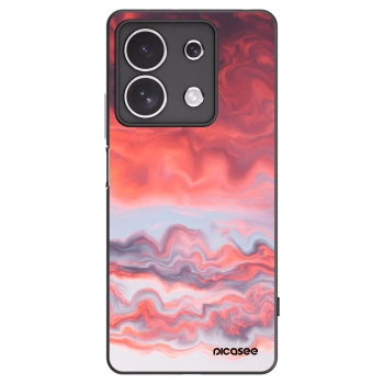 Picasee silikónový čierny obal pre Xiaomi Redmi Note 13 4G - Sunset