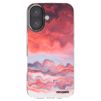 Picasee silikónový prehľadný obal pre Apple iPhone 16 - Sunset