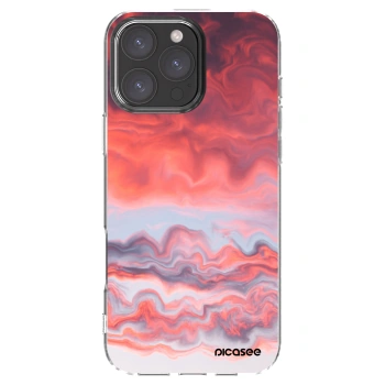 Picasee silikónový prehľadný obal pre Apple iPhone 16 Pro Max - Sunset