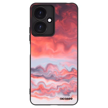 Picasee silikónový čierny obal pre Xiaomi Redmi 13C 5G - Sunset