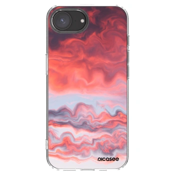 Picasee silikónový prehľadný obal pre Apple iPhone 16e - Sunset