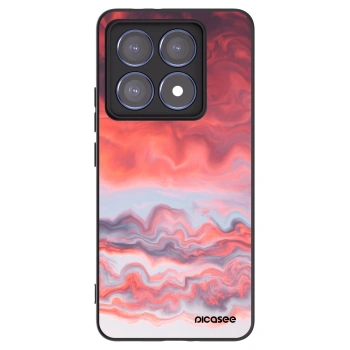 Picasee silikónový čierny obal pre Xiaomi 14T Pro - Sunset