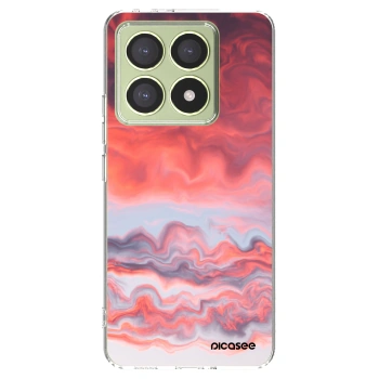 Picasee silikónový prehľadný obal pre Xiaomi 14T - Sunset