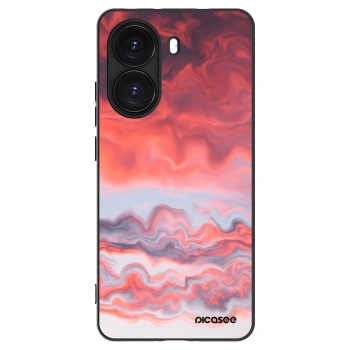Picasee silikónový čierny obal pre Xiaomi Poco X7 Pro 5G - Sunset