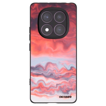 Picasee silikónový čierny obal pre Xiaomi Redmi Note 14 Pro 4G - Sunset