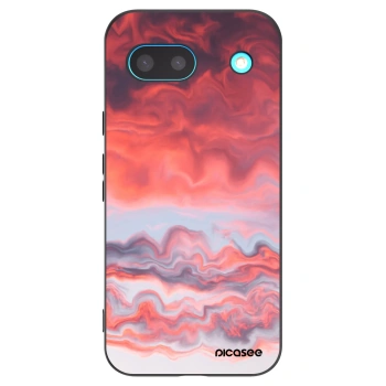 Picasee silikónový čierny obal pre Google Pixel 8a - Sunset