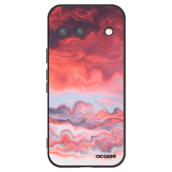 Picasee silikónový čierny obal pre Google Pixel 9 - Sunset