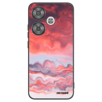 Picasee silikónový čierny obal pre Xiaomi Poco F6 - Sunset