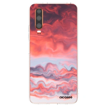 Picasee silikónový prehľadný obal pre Huawei P30 - Sunset
