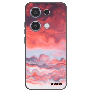 Picasee silikónový čierny obal pre Xiaomi Redmi Note 14S - Sunset