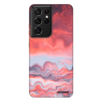 Picasee Fashion Case pre Samsung Galaxy S21 Ultra 5G G998B - Sunset