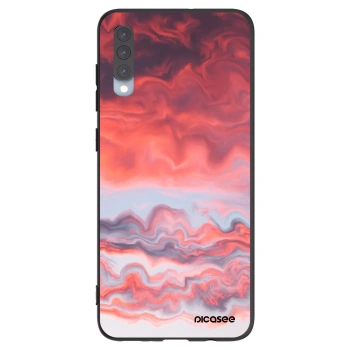 Picasee silikónový čierny obal pre Samsung Galaxy A70 A705F - Sunset