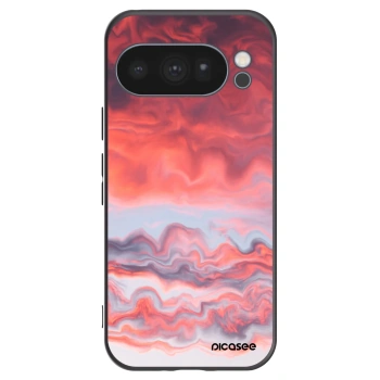 Picasee silikónový čierny obal pre Google Pixel 10 Pro - Sunset