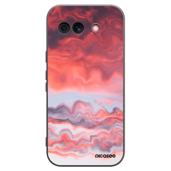 Picasee silikónový čierny obal pre Google Pixel 10a - Sunset