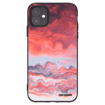 Picasee silikónový čierny obal pre Apple iPhone 11 - Sunset