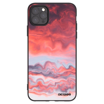 Picasee silikónový čierny obal pre Apple iPhone 11 Pro Max - Sunset