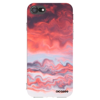 Picasee silikónový prehľadný obal pre Apple iPhone 8 - Sunset