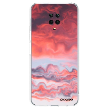 Picasee silikónový prehľadný obal pre Xiaomi Redmi Note 9S - Sunset