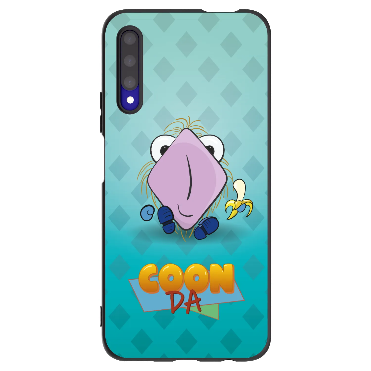 Picasee silikónový čierny obal pre Honor 9X Pro - COONDA chlupatka světlá