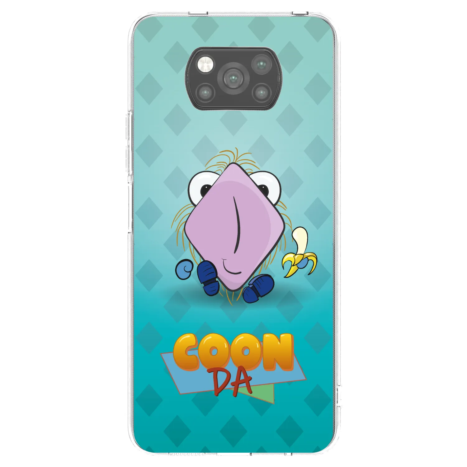Picasee silikónový čierny obal pre Xiaomi Poco X3 - COONDA chlupatka světlá