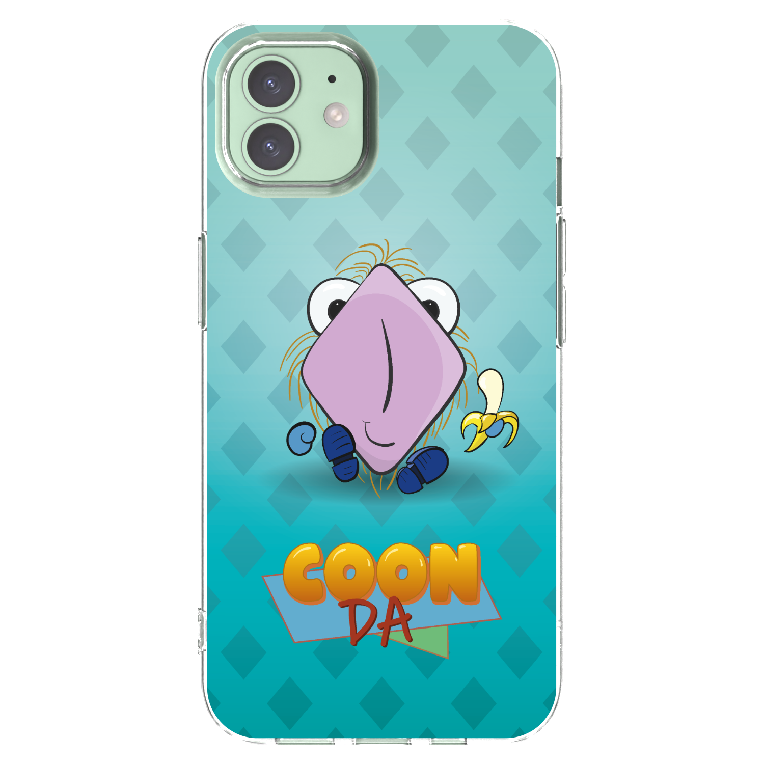 Picasee silikónový prehľadný obal pre Apple iPhone 12 Pro - COONDA chlupatka světlá