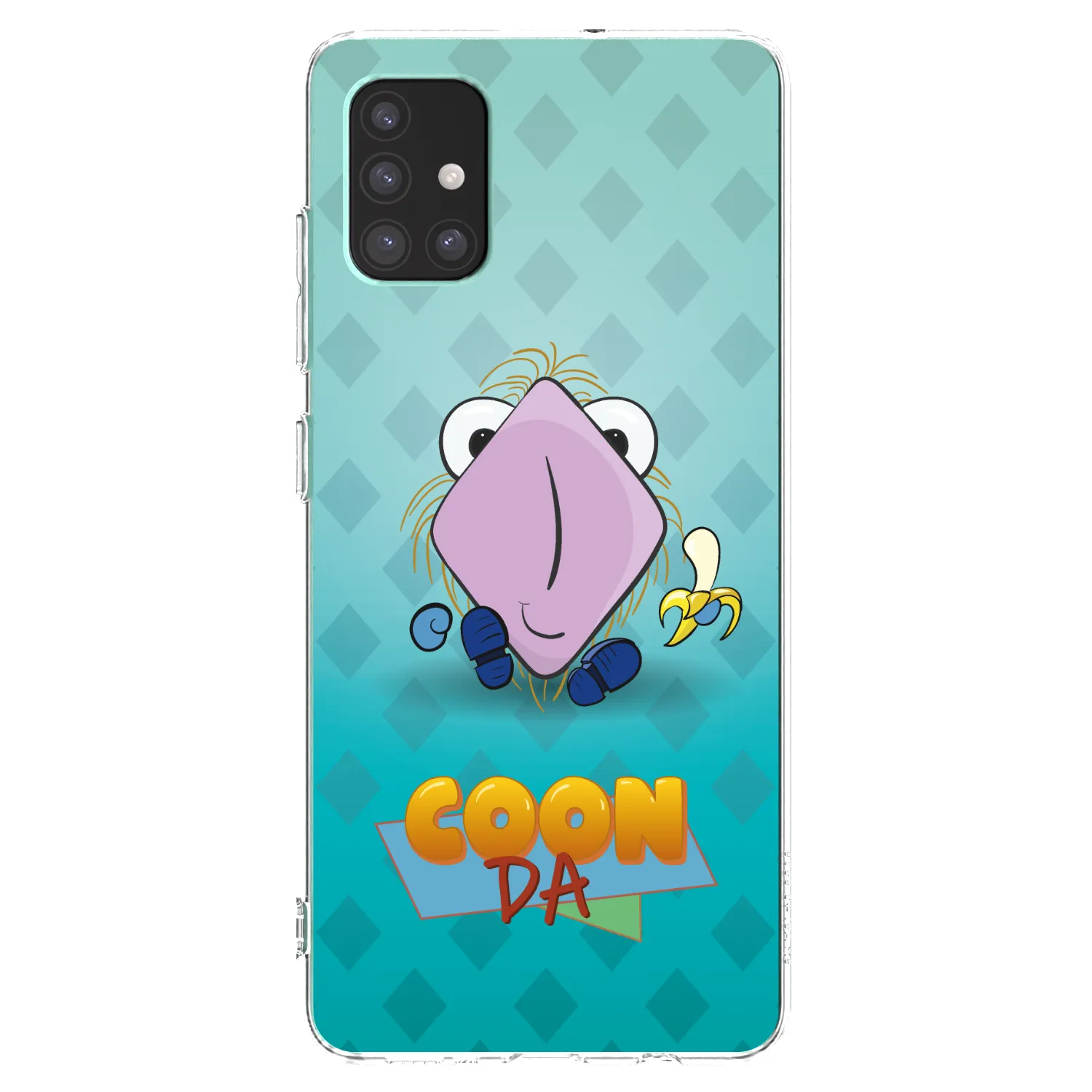 Picasee silikónový prehľadný obal pre Samsung Galaxy M51 M515F - COONDA chlupatka světlá