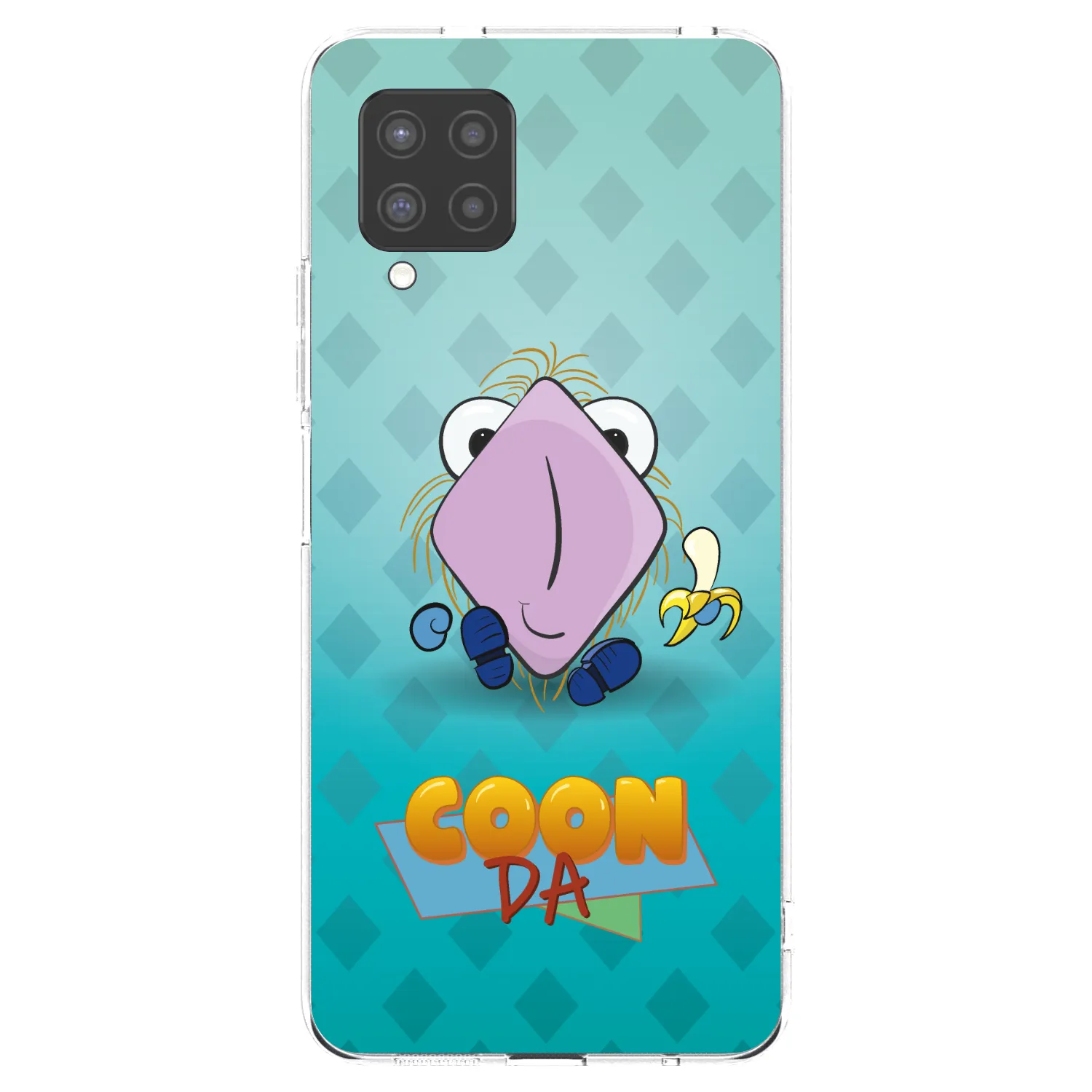 Picasee silikónový prehľadný obal pre Samsung Galaxy A42 A426B - COONDA chlupatka světlá