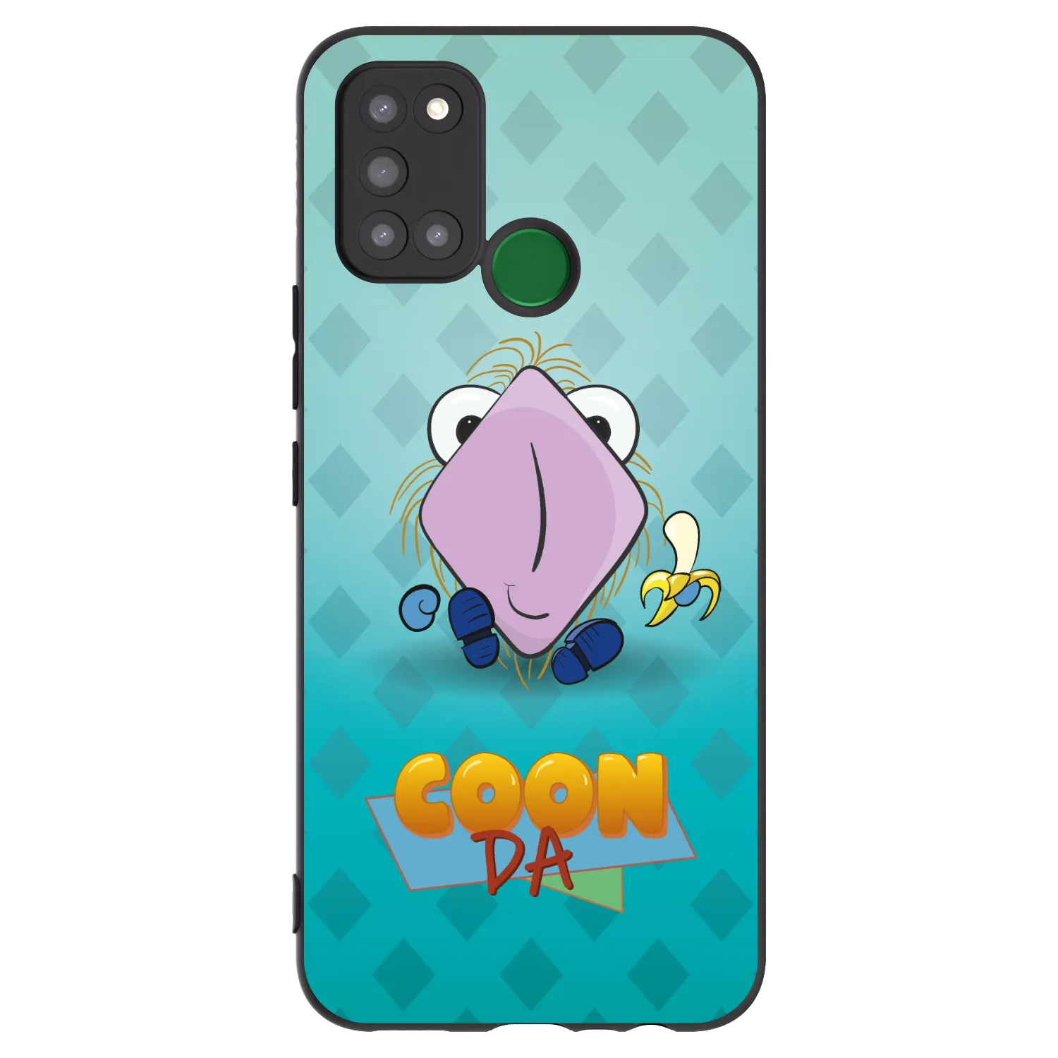 Picasee silikónový čierny obal pre Realme 7i - COONDA chlupatka světlá