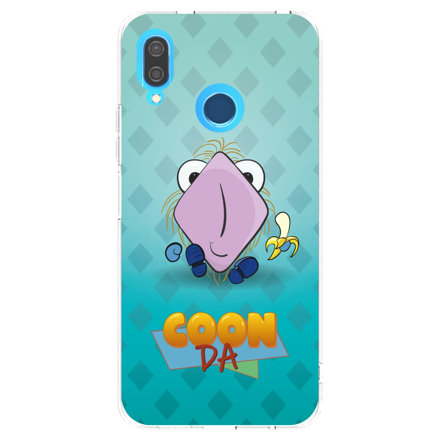 Picasee silikónový prehľadný obal pre Huawei P20 Lite - COONDA chlupatka světlá