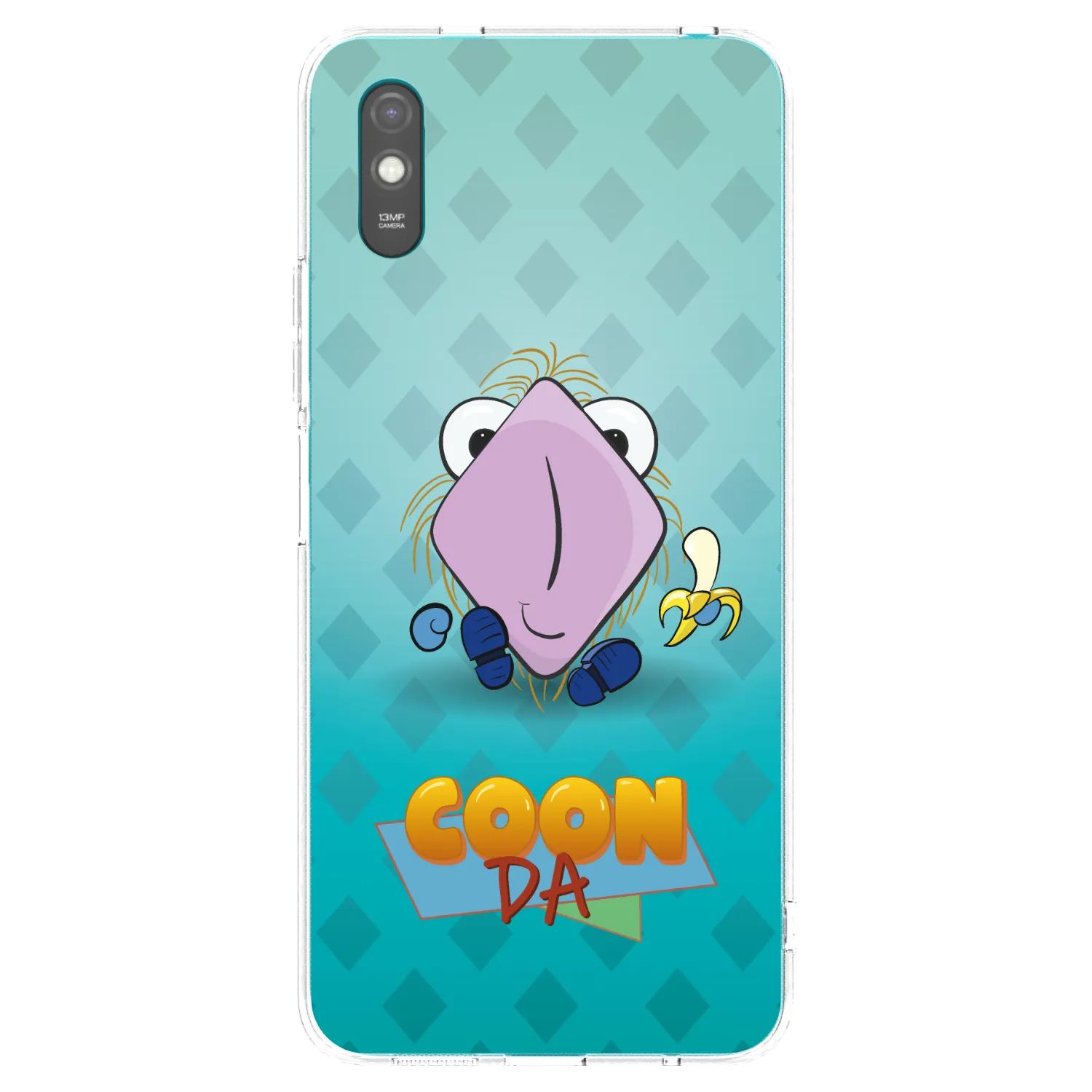 Picasee silikónový prehľadný obal pre Xiaomi Redmi 9AT - COONDA chlupatka světlá