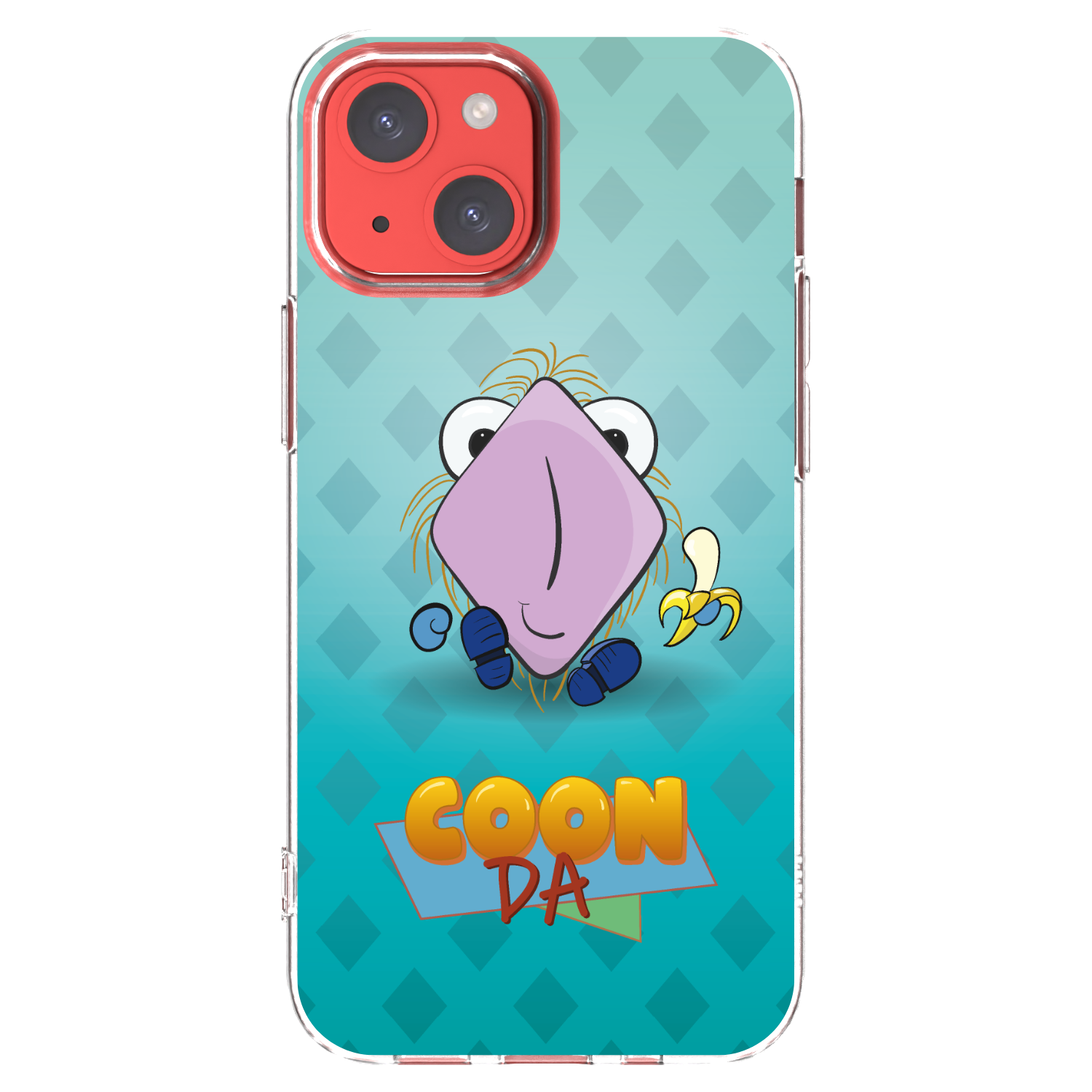 Picasee silikónový prehľadný obal pre Apple iPhone 13 mini - COONDA chlupatka světlá