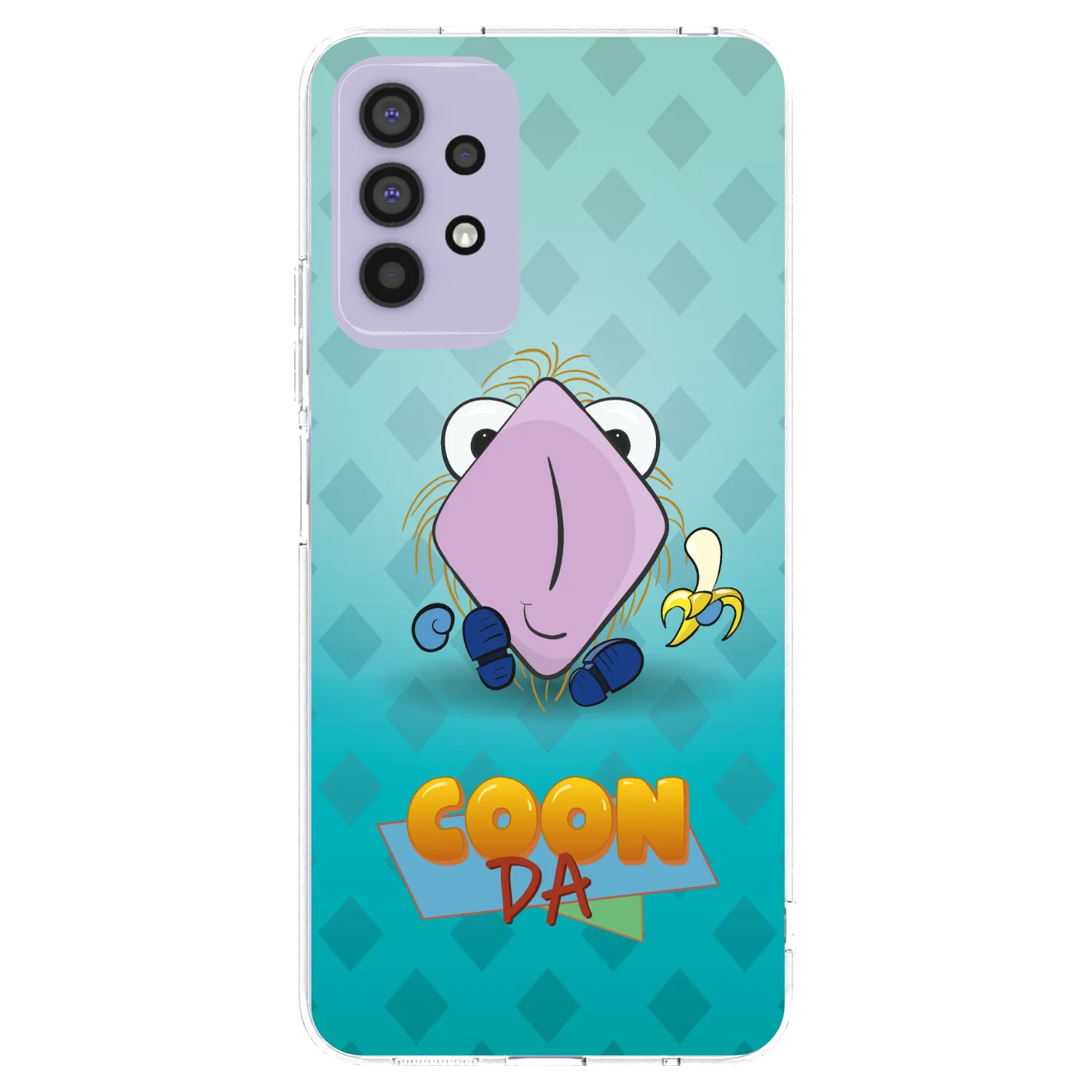 Picasee silikónový prehľadný obal pre Samsung Galaxy A32 4G SM-A325F - COONDA chlupatka světlá
